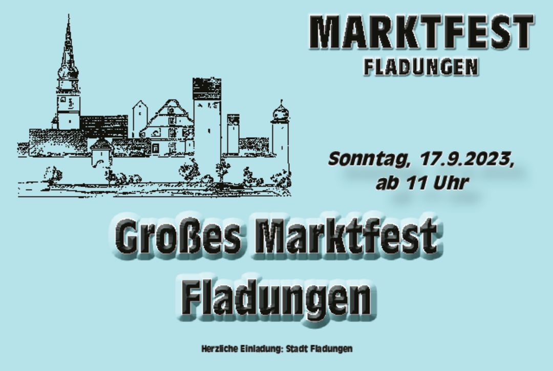 Großes Marktfest Fladungen