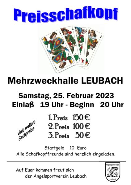 thumbnail of Preisschafkopf 2023 Plakat
