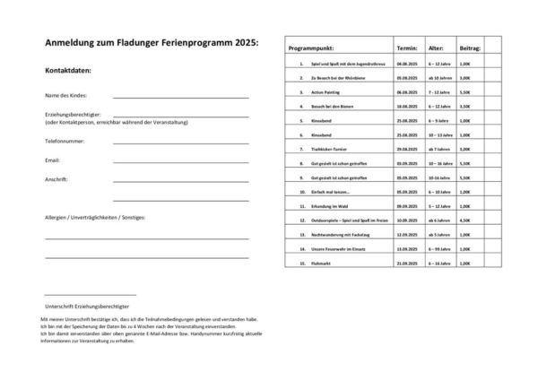 thumbnail of Anmeldung Kinder 2025
