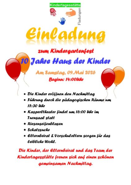thumbnail of Plakat Kindergartenfest 2026