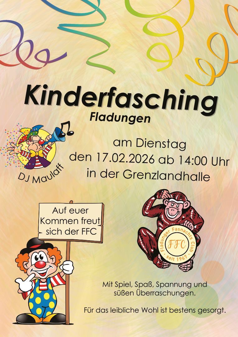 Kinderfasching in Fladungen