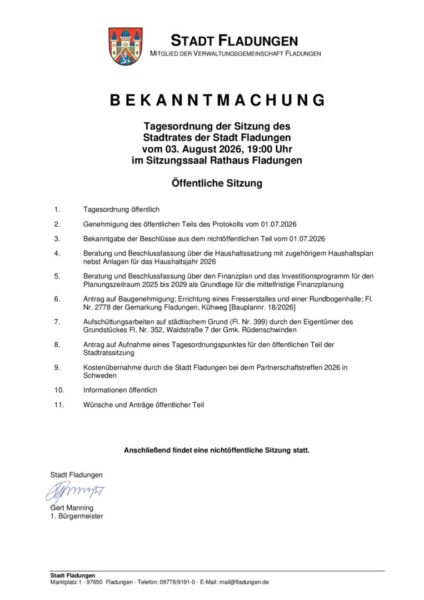 thumbnail of AMTLICHE BEKANNTMACHUNG SR
