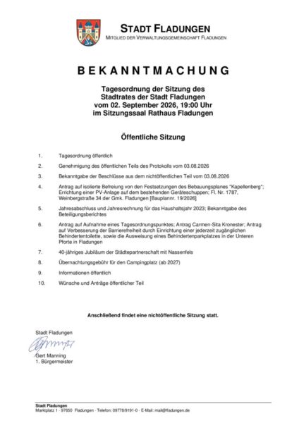 thumbnail of AMTLICHE BEKANNTMACHUNG SR